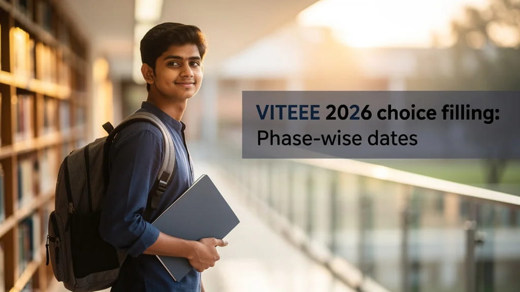 Viteee 2026 Choice Filling Phase Wise Dates Login Steps R 390218