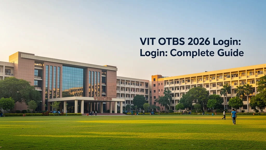 Vit Otbs 2026 Login Complete Guide to Viteee Slot Booking 889038