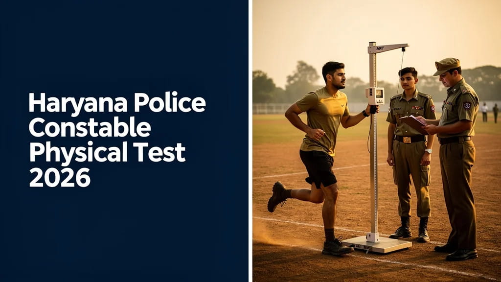 Haryana Police Constable Physical Test 2026 Complete Pet Ps 619983