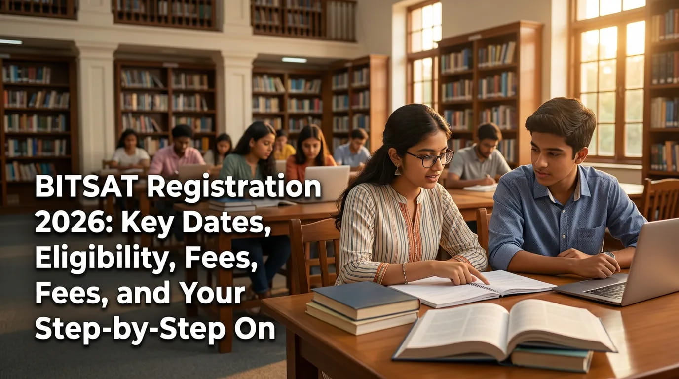Bitsat Registration 2026 Key Dates Eligibility Fees and 555355