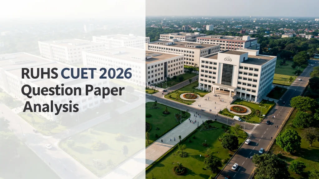 Ruhs Cuet 2026 Question Paper Analysis Subject Wise Difficu 345480