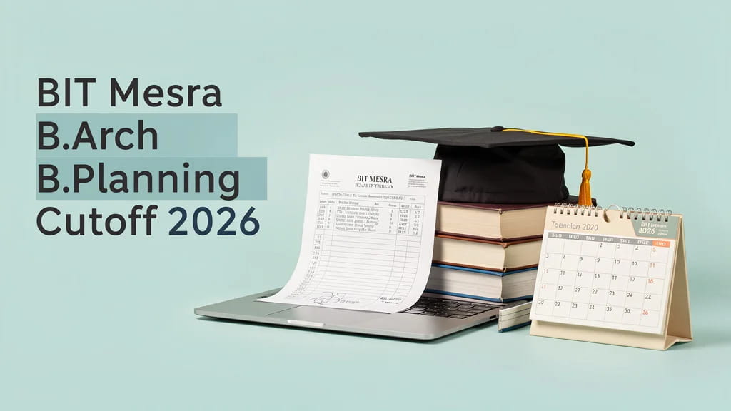 Bit Mesra B Arch B Planning Cutoff 2026 Round Wise Jee Main 894317