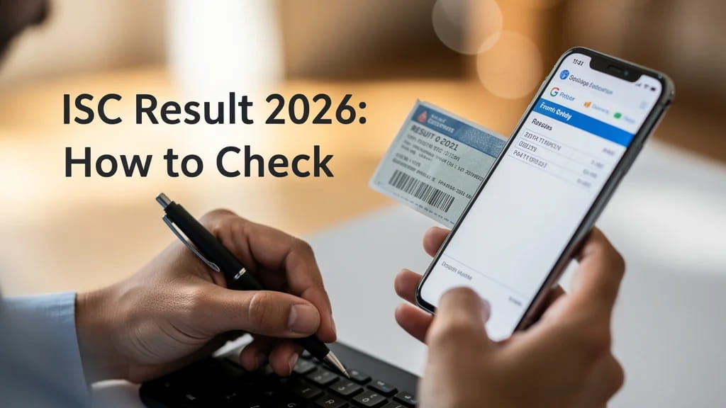 Isc Result 2026 How to Check Online Recheck Re Evaluation 874530