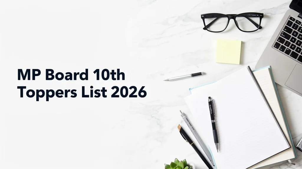 Mp Board 10th Toppers List 2026 Complete Mpbse Class 10 Top 971761