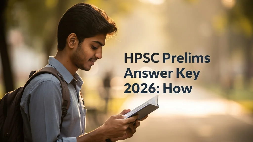 Hpsc Prelims Answer Key 2026 How to Download Raise Objecti 952176