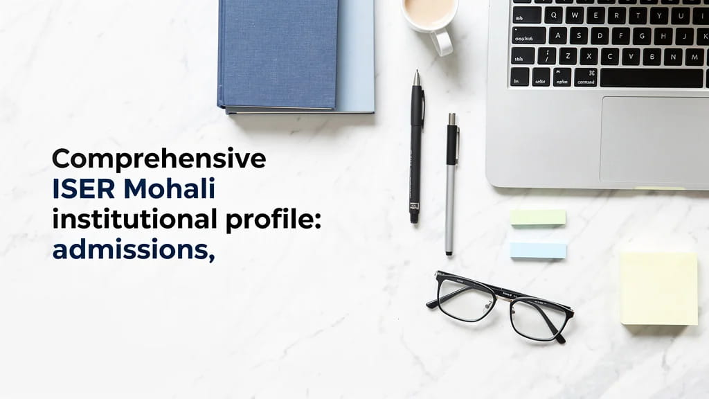 Comprehensive Iiser Mohali Institutional Profile Admissions 171937