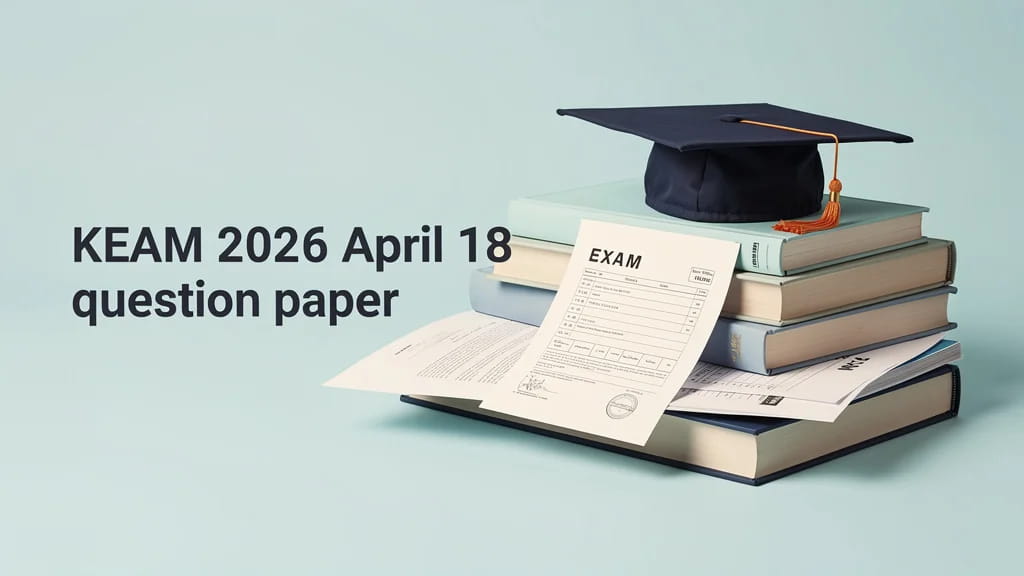 Keam 2026 April 18 Question Paper Full Analysis Answer Key 604686