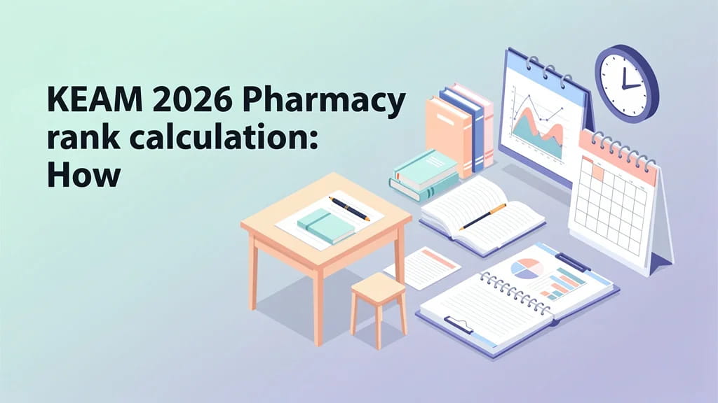 Keam 2026 Pharmacy Rank Calculation How Entrance and Board 293260