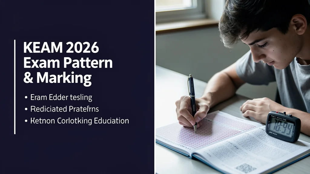 Keam 2026 Exam Pattern Marking Scheme Complete Guide to Q 800119