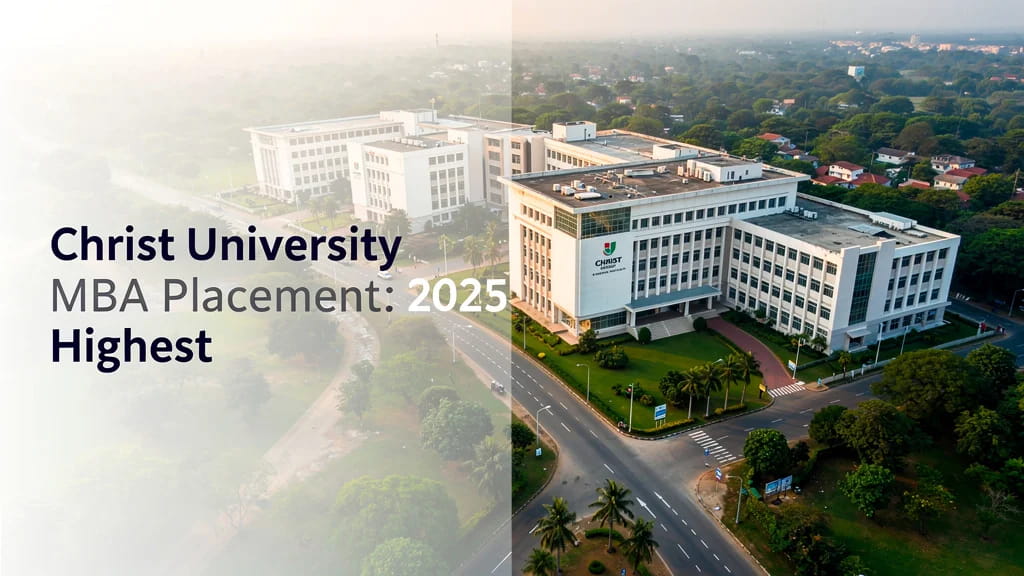 Christ University Mba Placements 2025 Highest Package Aver 105889