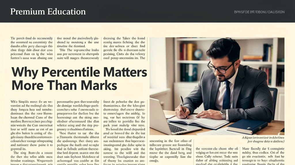 Why Percentile Matters More Than Marks Mah B Ed Cet 2026 Gu 770555