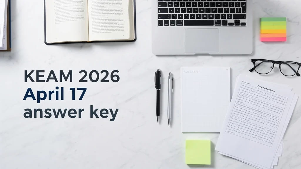 Keam 2026 April 17 Answer Key Solutions Memory Based Keys 659632