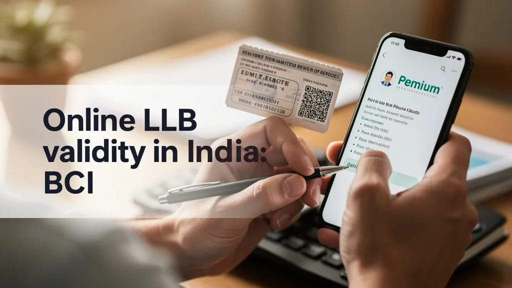Online Llb Validity in India Bci Recognition Practice Elig 510826