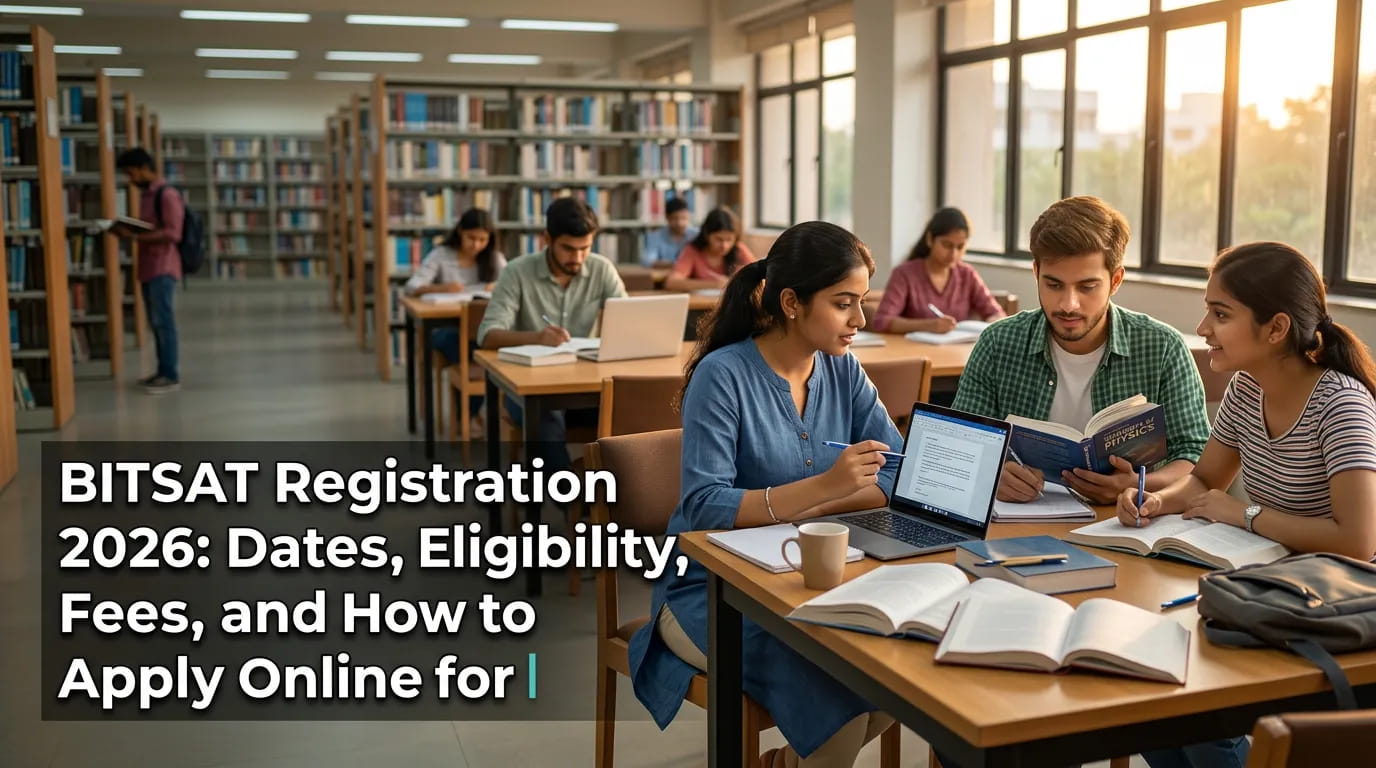 Bitsat Registration 2026 Dates Eligibility Fees and How 610932