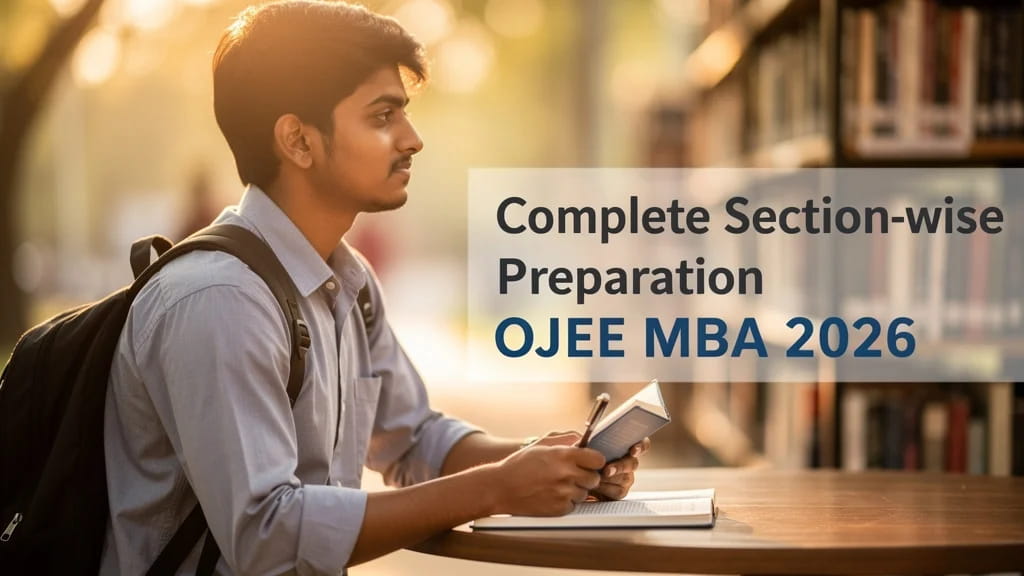 Complete Section Wise Preparation Ojee Mba 2026 Strategy Ve 782205