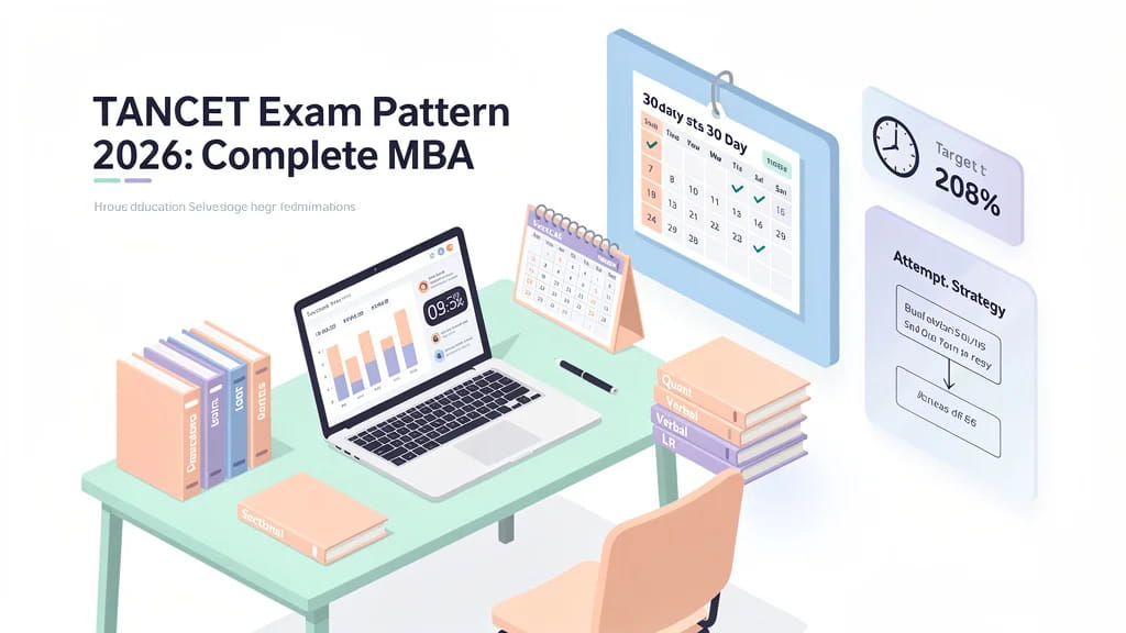 Tancet Exam Pattern 2026 Complete Mba Mock Test Analysis T 369105