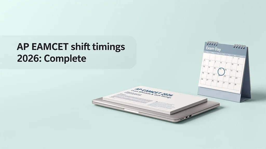 Ap Eamcet Shift Timings 2026 Complete Exam Day Schedule Re 188288
