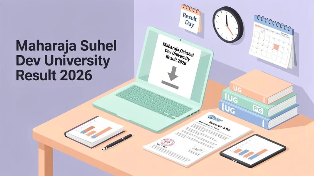 Maharaja Suhel Dev University Result 2026 How to Check and 927845