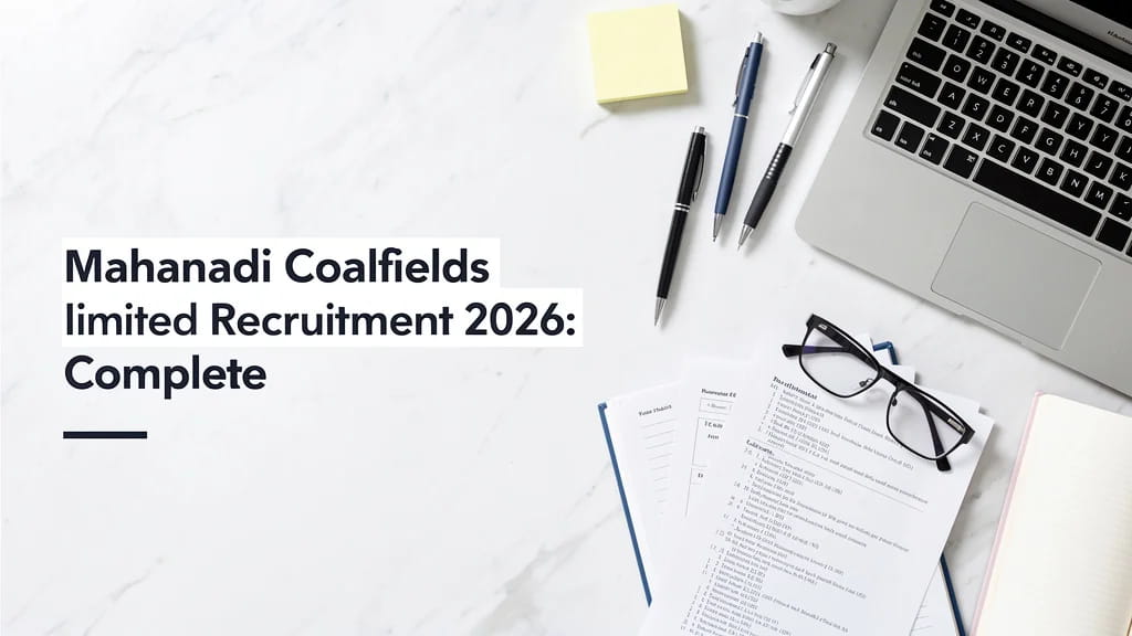 Mahanadi Coalfields Limited Recruitment 2026 Complete Guide 198516