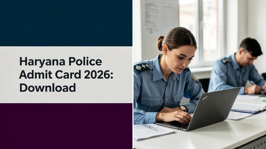 Haryana Police Admit Card 2026 Download Constable Pmt Hall 516313