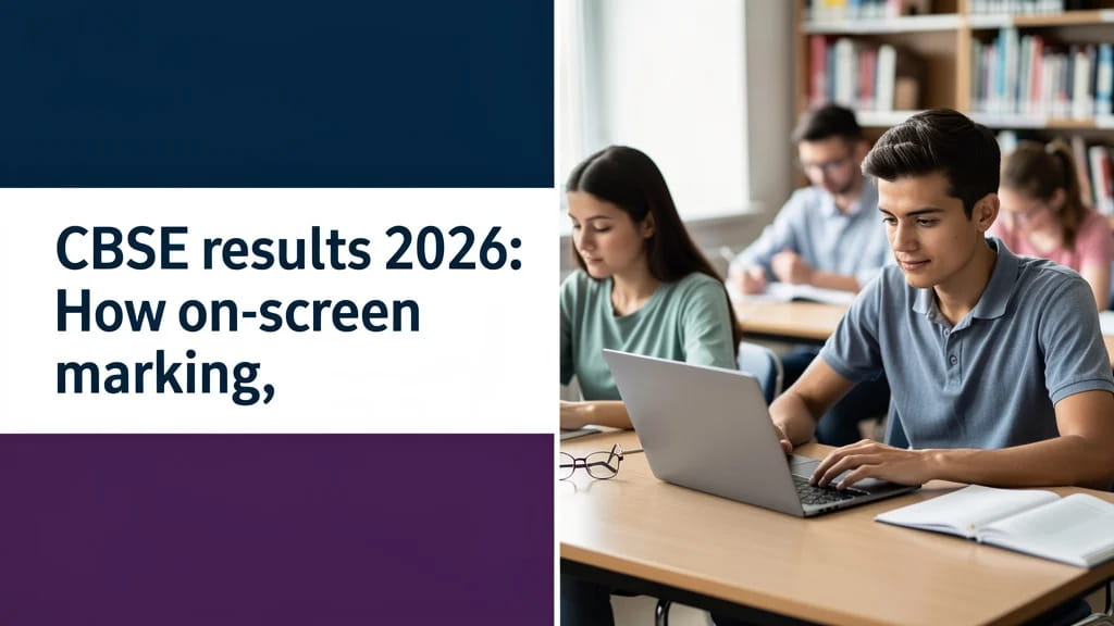 Cbse Results 2026 How on Screen Marking Toppers Policy and 980795