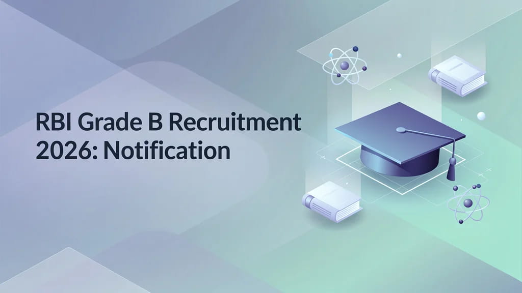Rbi Grade B Recruitment 2026 Notification Date Eligibility 322809
