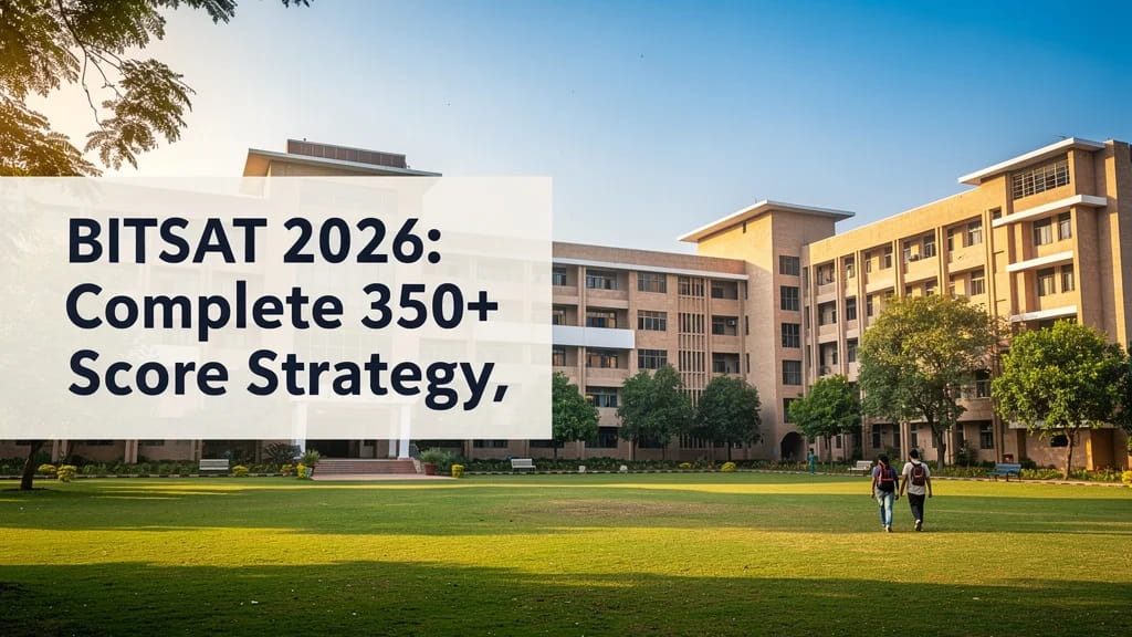Bitsat 2026 Complete 350 Score Strategy Dates Syllabus 604051