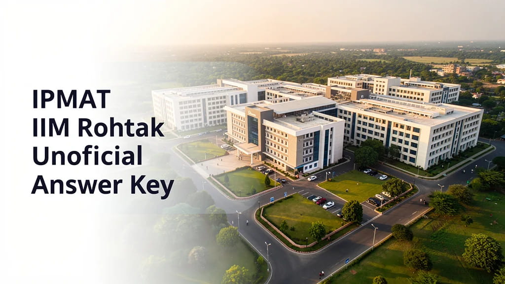Ipmat Iim Rohtak Unofficial Answer Key 2026 Link Memory Bas 632939