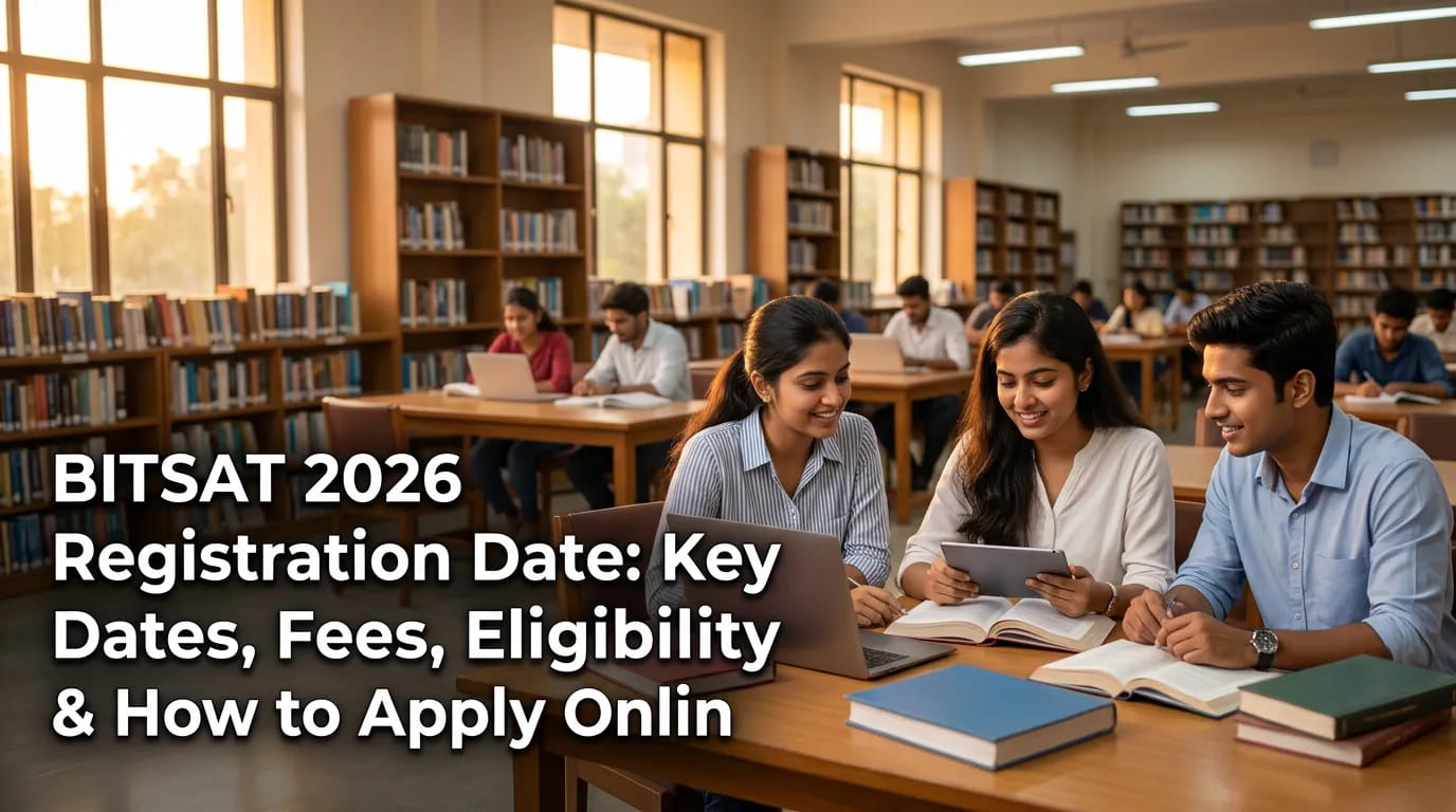 Bitsat 2026 Registration Date Key Dates Fees Eligibility 861291