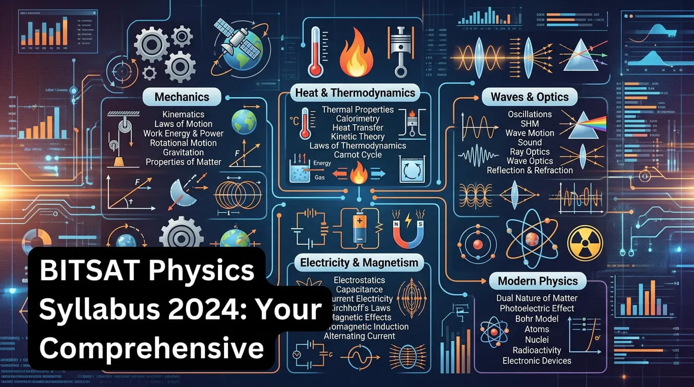 Bitsat Physics Syllabus 2024 Your Comprehensive Guide to Ke 392737