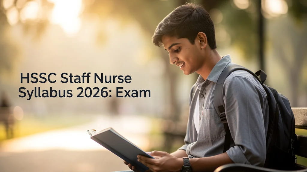 Hssc Staff Nurse Syllabus 2026 Exam Pattern Subject Wise T 299098