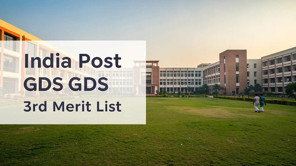 India Post Gds 3rd Merit List 2026 How and When to Download 953539