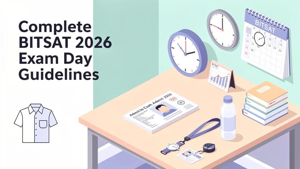 Complete Bitsat 2026 Exam Day Guidelines Admit Card Timing 779365