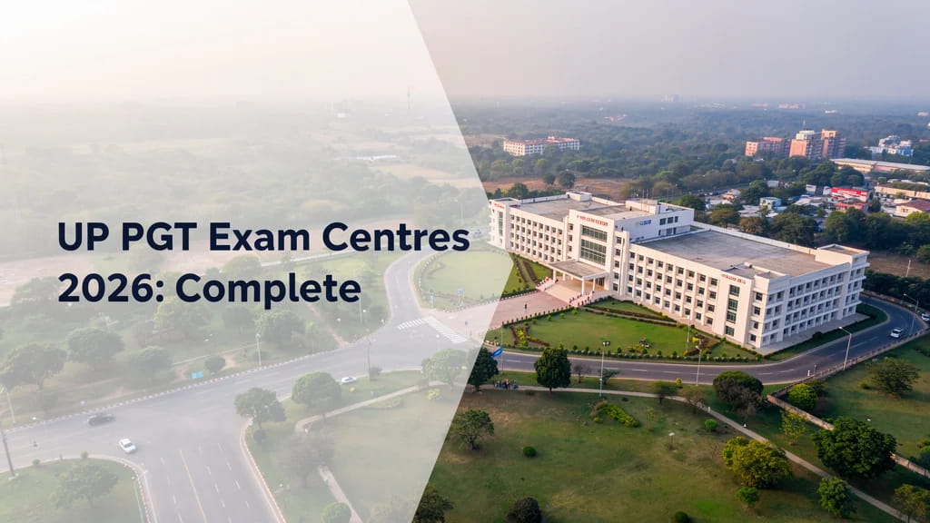 Up Pgt Exam Centres 2026 Complete Test City List Admit Car 728916