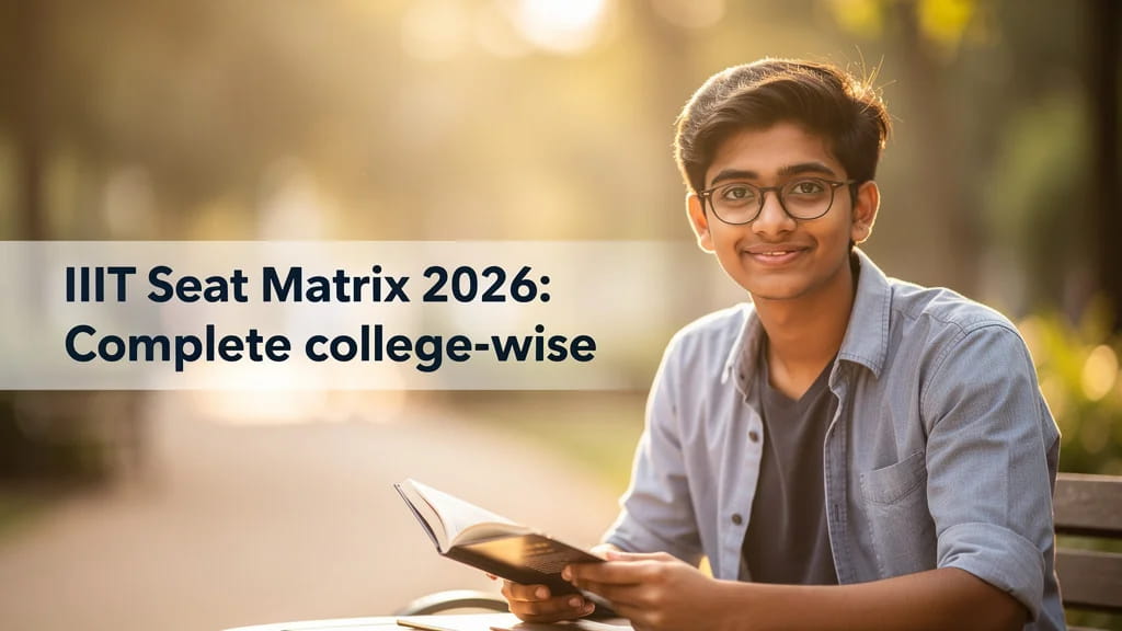 Iiit Seat Matrix 2026 Complete College Wise Category Wise 193584