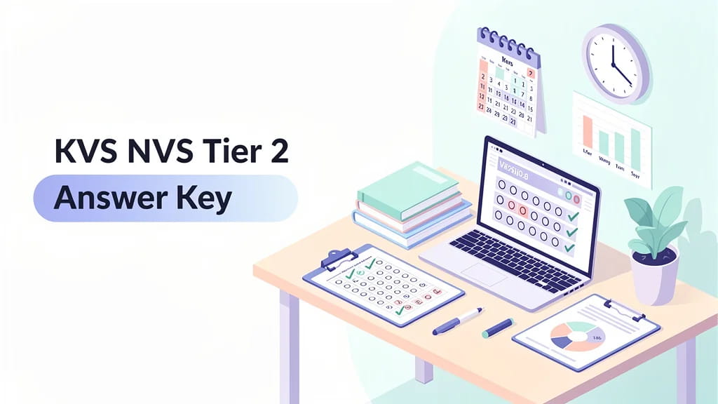 Kvs Nvs Tier 2 Answer Key 2026 Download Omr Check Answers 555210
