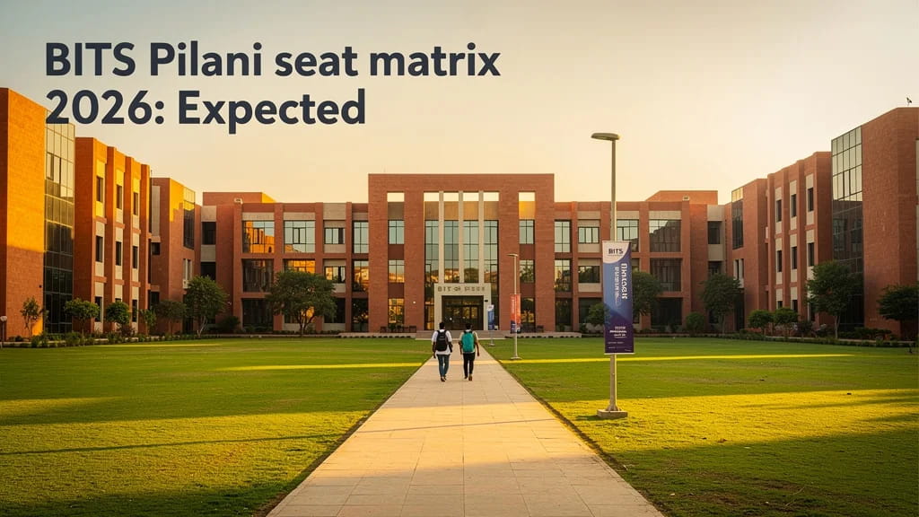 Bits Pilani Seat Matrix 2026 Expected Campus Wise Seats Co 560003