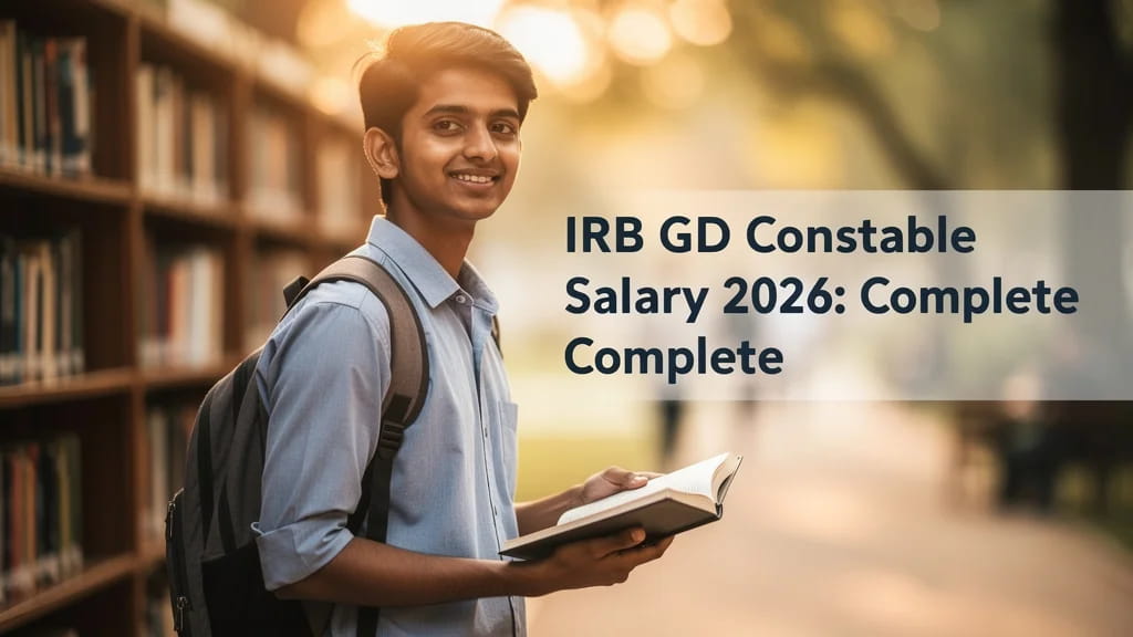 Irb Gd Constable Salary 2026 Complete Pay Scale in Hand 456013