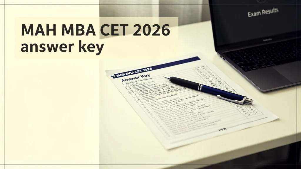 Mah Mba Cet 2026 Answer Key Download Steps Objection Proce 900479