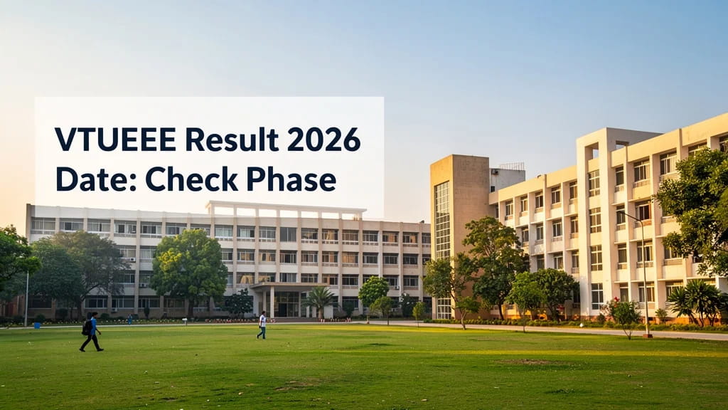 Vtueee Result 2026 Date Check Phase 2 Slot 1 Result Merit 261538