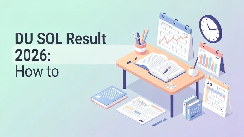 Du Sol Result 2026 How to Check Download Marksheet and Nex 991109