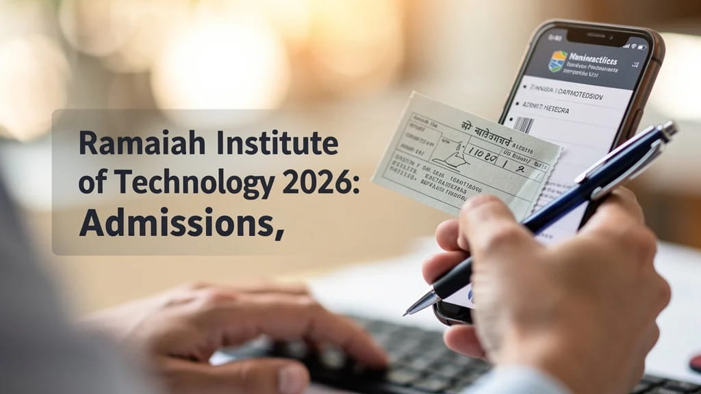 Ramaiah Institute of Technology 2026 Admissions Kcet Comed 674716