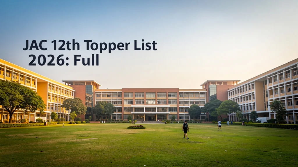 Jac 12th Topper List 2026 Full Toppers Marks How to Downl 510212