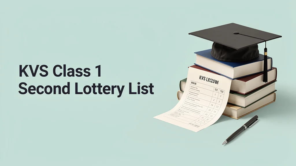 Kvs Class 1 Second Lottery List 2026 Download Provisional L 489560