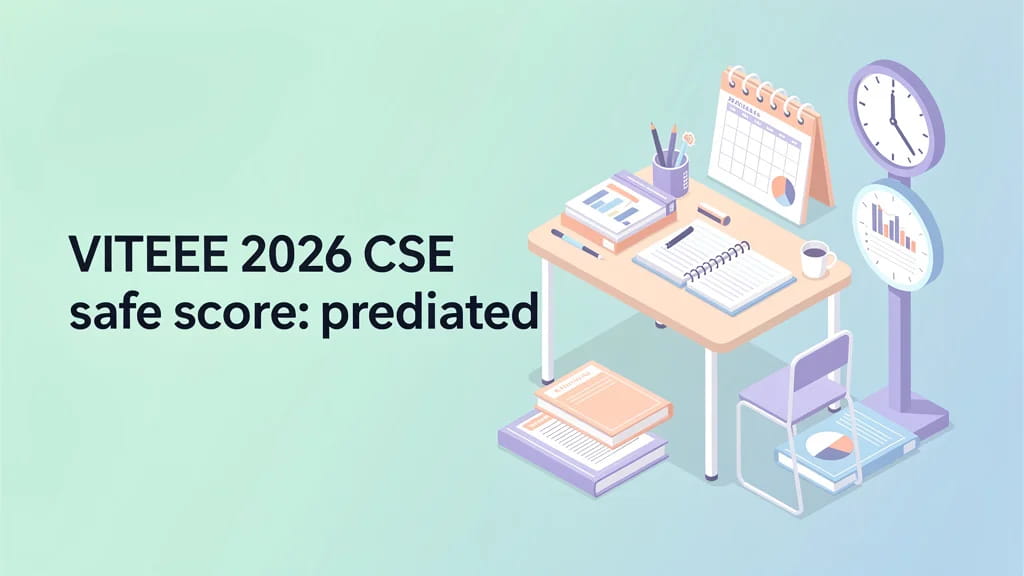 Viteee 2026 Cse Safe Score Predicted Marks Rank Ranges and 626096