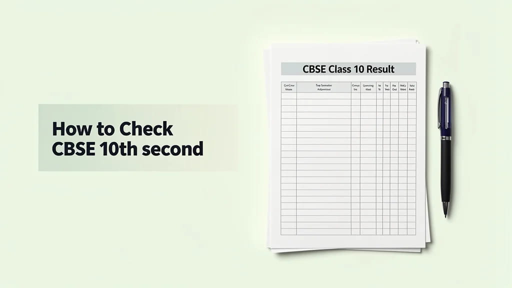 How to Check Cbse 10th Second Board Exam Result 2026 Direct 987508