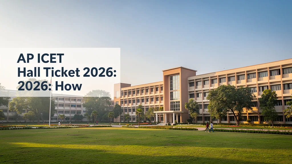Ap Icet Hall Ticket 2026 How to Download Key Dates Exam D 576148