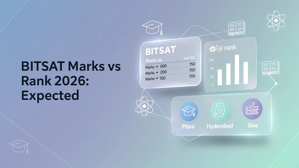 Bitsat Marks Vs Rank 2026 Expected Marks to Rank Cutoffs 816673