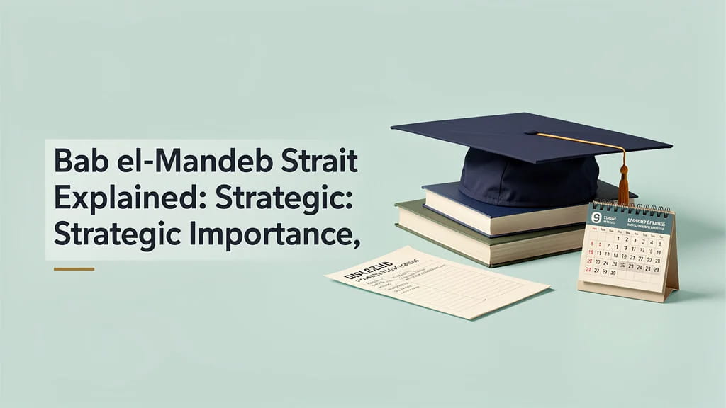 Bab El Mandeb Strait Explained Strategic Importance Risks 726281