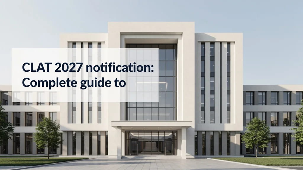 Clat 2027 Notification Complete Guide to Dates Eligibility 318894